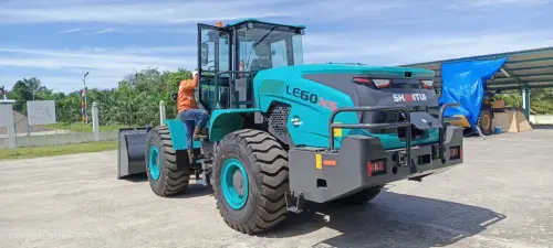 Kobexindo Kirim Perdana Shantui Wheel Loader Listrik LE60-X5 ke Sumatera